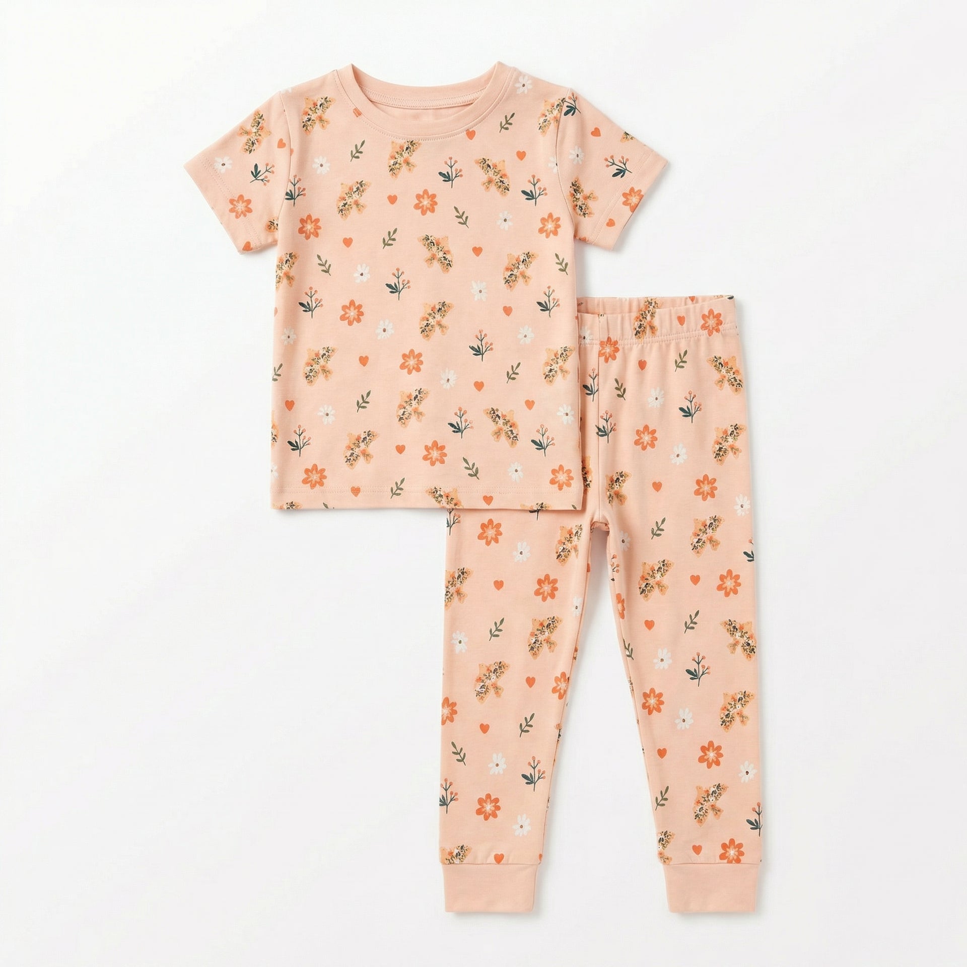 Petal Wings Short Sleeve Set
