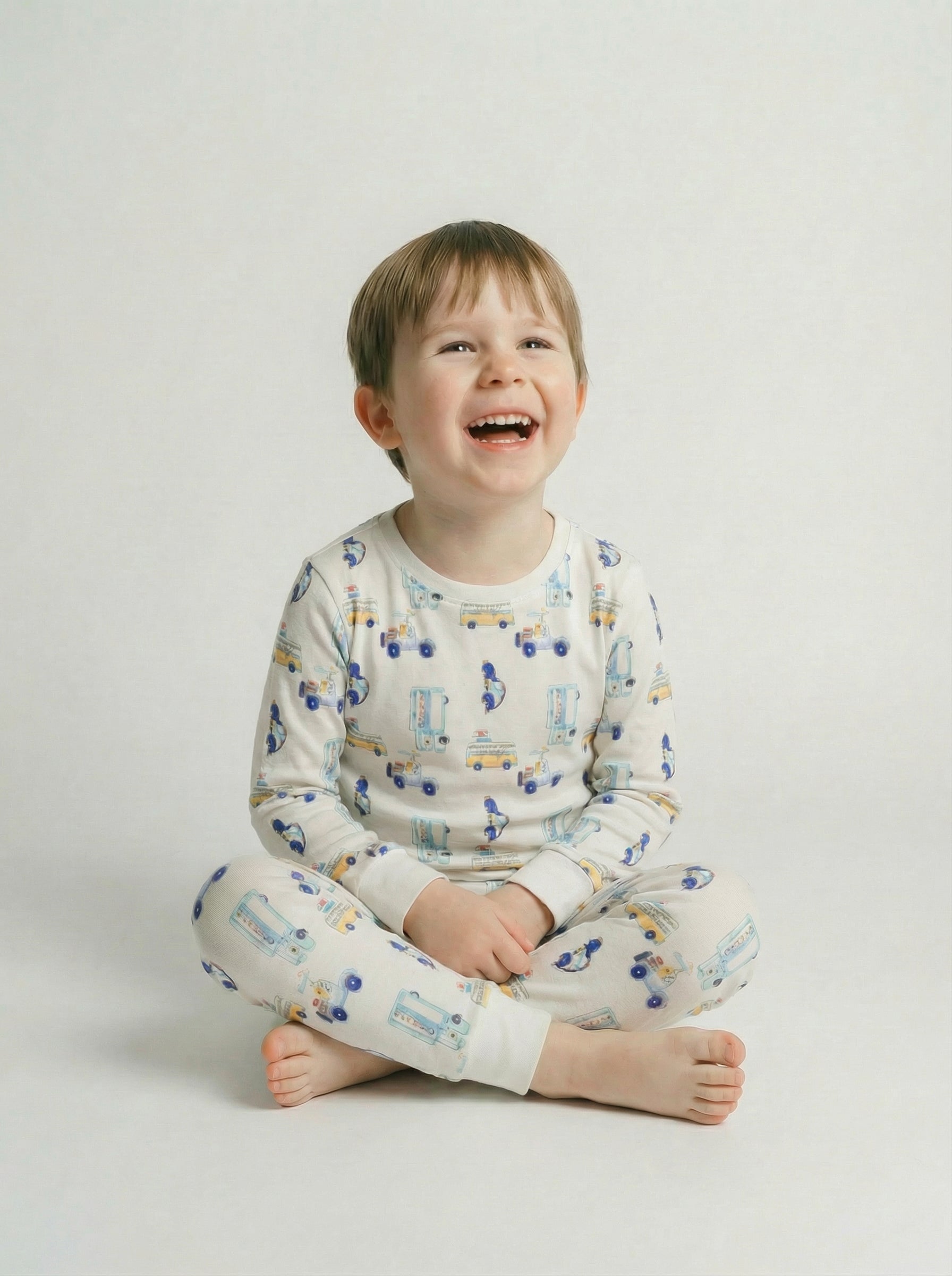 Sleepy Town Helpers Long Sleeve Set