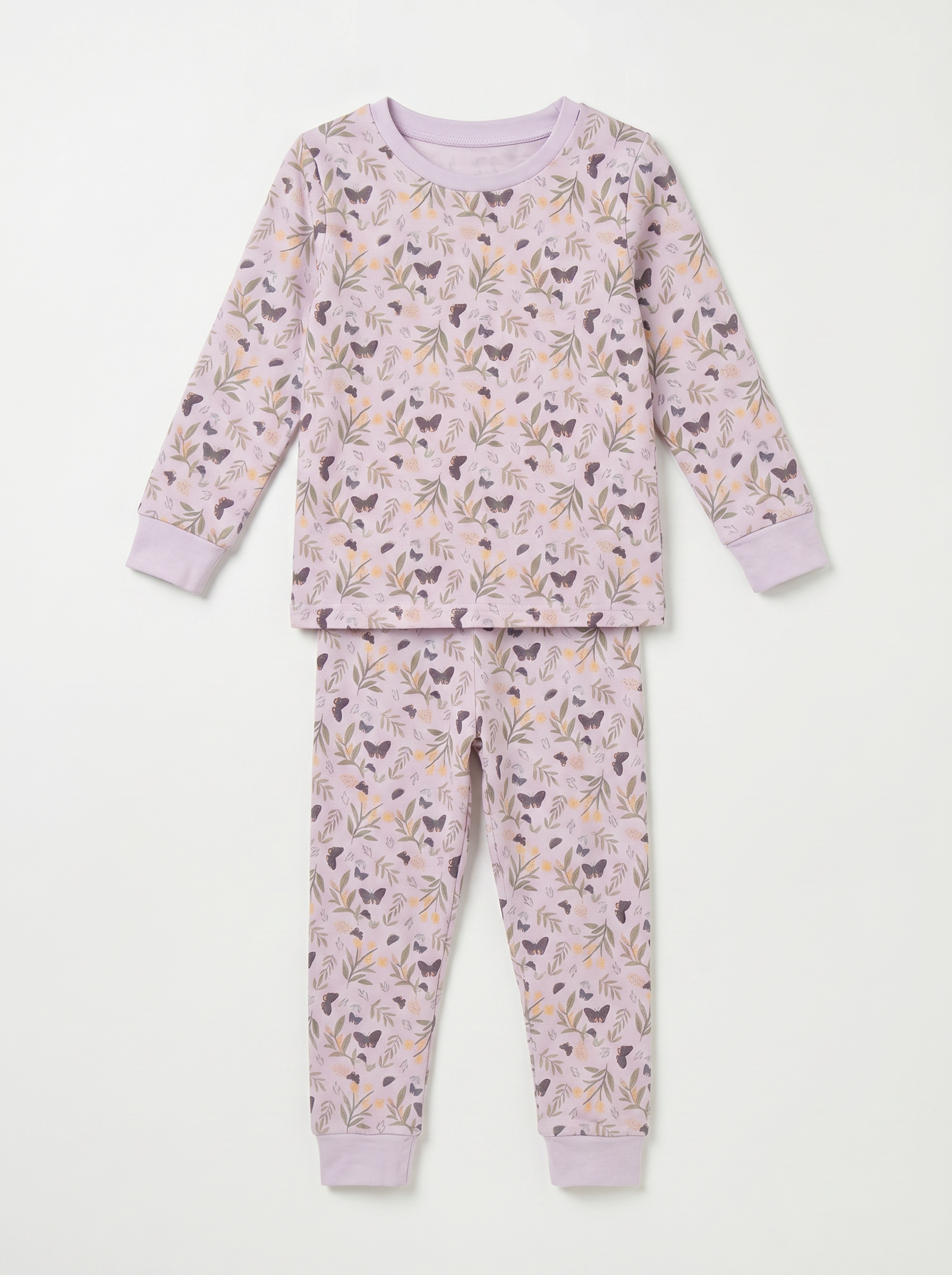 Lilac Whimsical Garden Long Sleeve Set