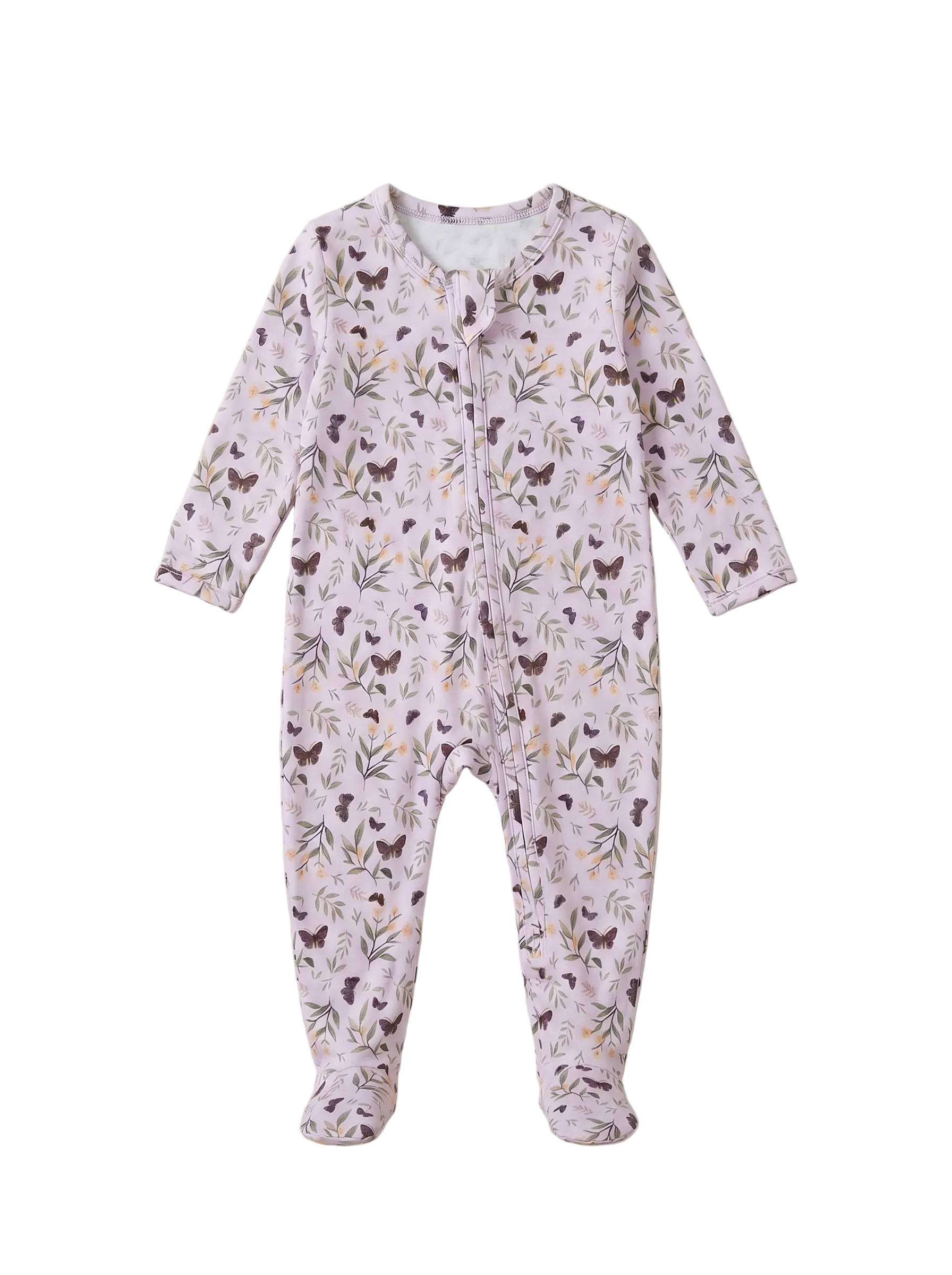 Lilac Whimsical Garden Romper